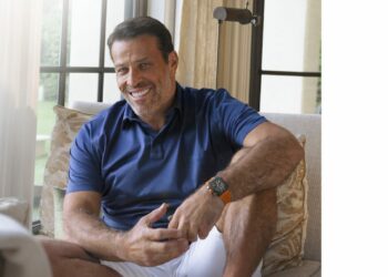 Tony Robbins Why I Give Back Haute Living Cover Story