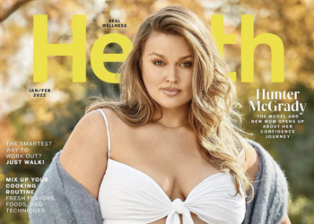 Hunter McGrady pushes back against ‘shed the holiday’ weight narrative on magazine cover