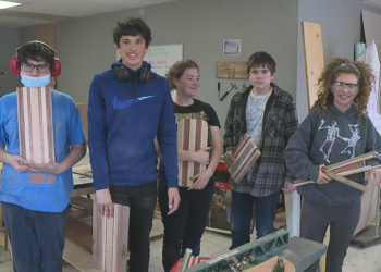 Wood shop class at Newton Learning Center helps students with autism build confidence